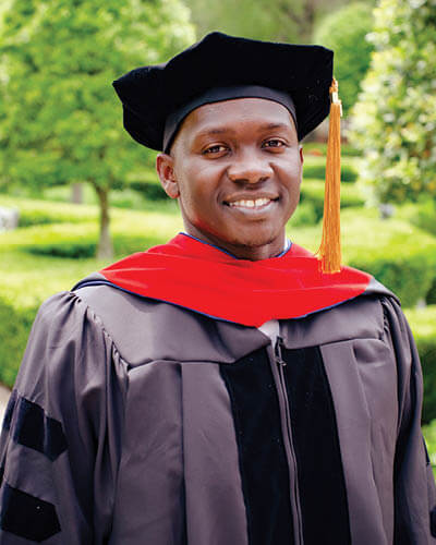 Regent University alumnus Boniface Odong.